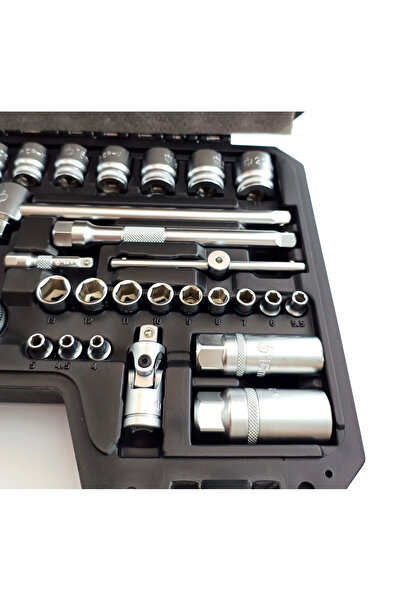 Magnusson Magnusson tubular tool kit, 60 pieces, steel, 95 x 385 x 245 mm