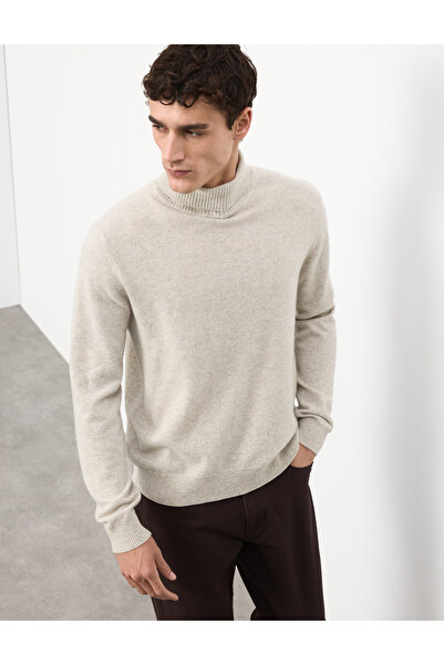 Marks & Spencer Saf Kaşmir Boğazlı Kazak