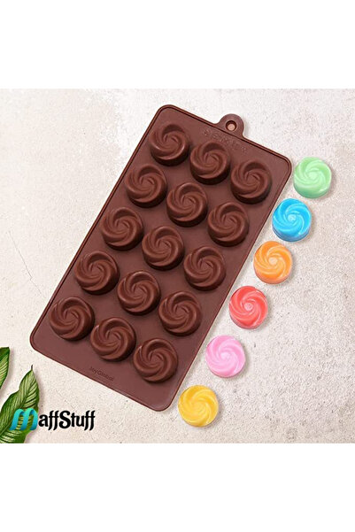 MaffStuff Silicone Mold Roses 21x10x1 cm Candies Pralines Jellies MaffStuff®