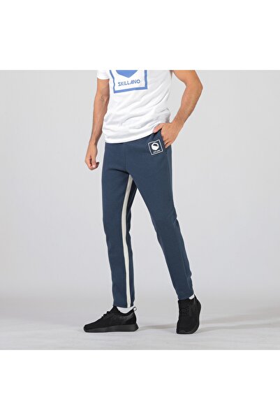 SKILLANO بنطال رياضي من سكيلانو بجيوب جانبية بتصميم مريح حبل شد على الخصر قطن...