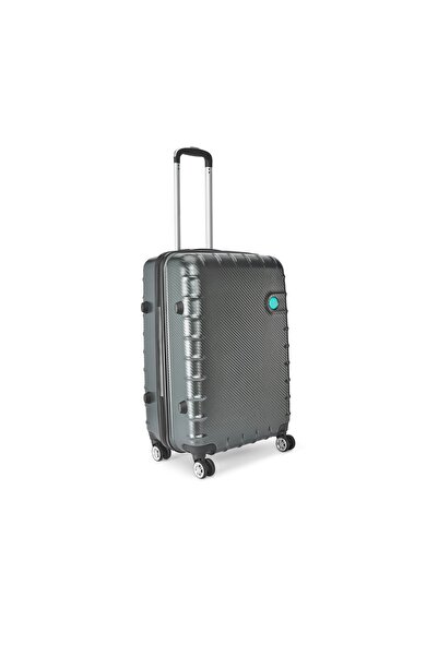Vip Lisbon Set Of 3 Polycarbonate with ABS Hard Sided 4-Wheeler Spinner Trolley Bag with Combination