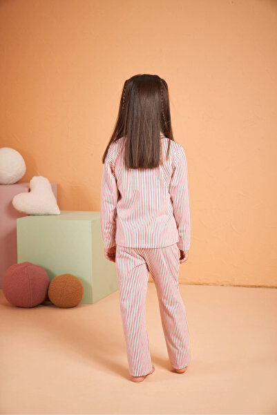 PJS 28002 Children's Buttoned Pajama Set