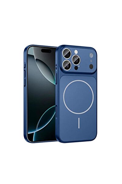 Mi7a iPhone 14 Pro Uyumlu AG Glass Koruyucu Kılıf (iPhone 17 Pro Max Görünümlü)