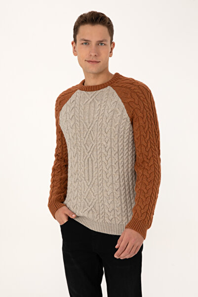 U.S. Polo Assn. Men's Stone Sweater 50308233-Vr049