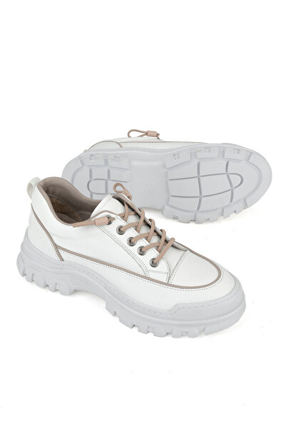 Ziya , Women's Genuine Leather Shoes 153387Z200 White