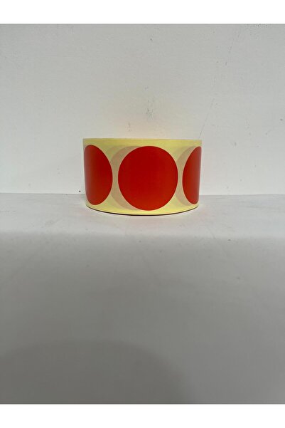 ETİKET KAPIDA 5 CM ÇAP ETİKET 1.000 ADET