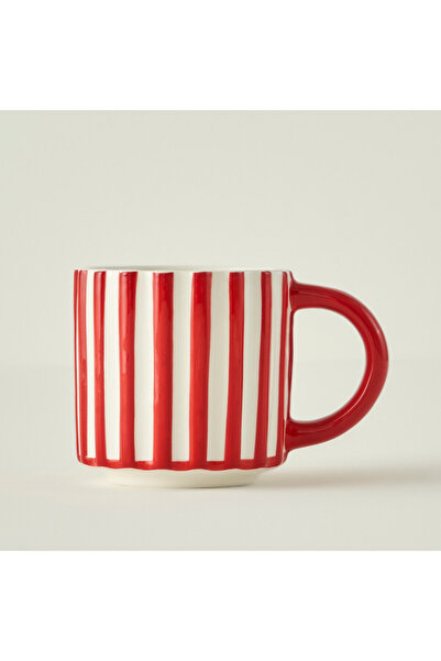 Bella Maison Merry Christmas Ceramic Mug Red (500 Cc)