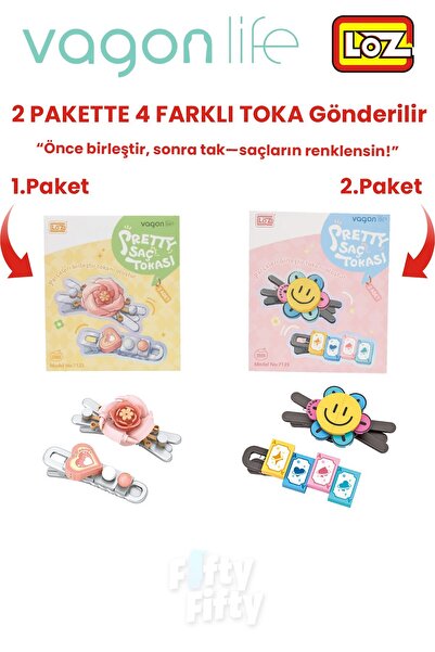 Vagonlife Set de 4 agrafe de păr, asamblați în primul rând, apoi instalați (2...