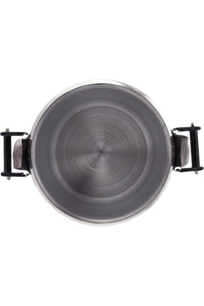 ALSAIF Aluminum Pressure Cooker, 25 Liter, Silver (Model K99025)