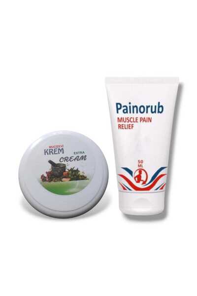 Painorub Kafur Özlü Mucizevi Extra Krem 200 ML + Muscle Pain-Relief Cream 50 ML