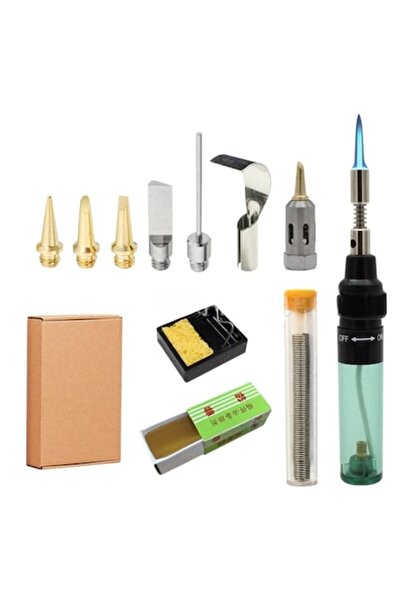 arvada Ciocan de lipit fără fir UniGaz MT-100, set de 12 piese, 15,5 cm, torț...