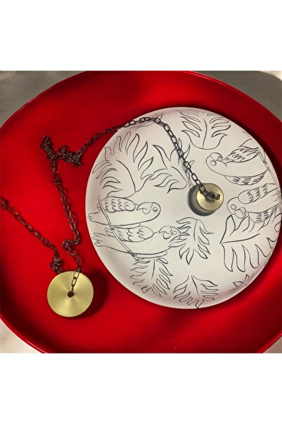 Zen Hand Design Boyamaya Hazır Tahrirli Çini Bünye Avize Bisküvi