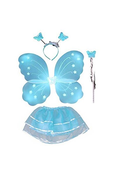 DEME Costum de zână fluture cu aripi pentru fete