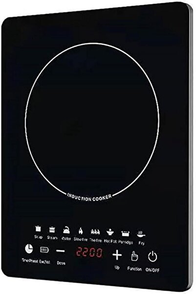 Arabest Induction Hob,Multiple Pre-Set Functions,Easy to Clean,Waterproof Safety Device,2200w Power