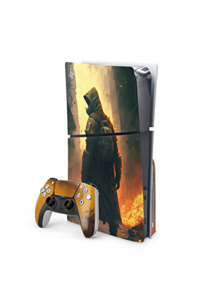 ACME LABS Skin Sticker PlayStation 5 Gaming Console Cover Wrap- Urban Wastelad