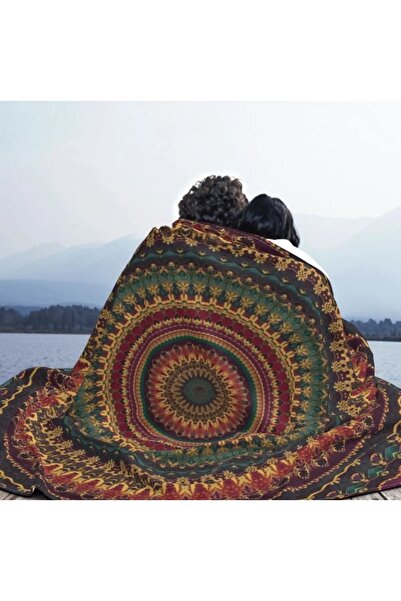 Elmas Dizayn 150X220 cm Tv Sofa Bed Children's Blanket Monsters