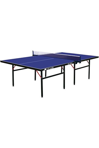 SKY LAND Professional Indoor Single Folding Ping Pong Table EM-8004, Blue Table Tennis TT Table