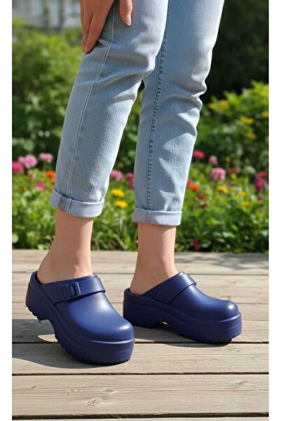 stil shoes شباشب طبية نسائية بكعب عريض من إيفا سابو للممرضات والأطباء والطهاة