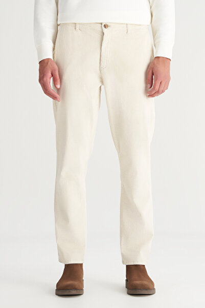 WRANGLER Pamuklu Regular Fit Normal Kesim Cepli Esnek Kadife Jogger Pantolon