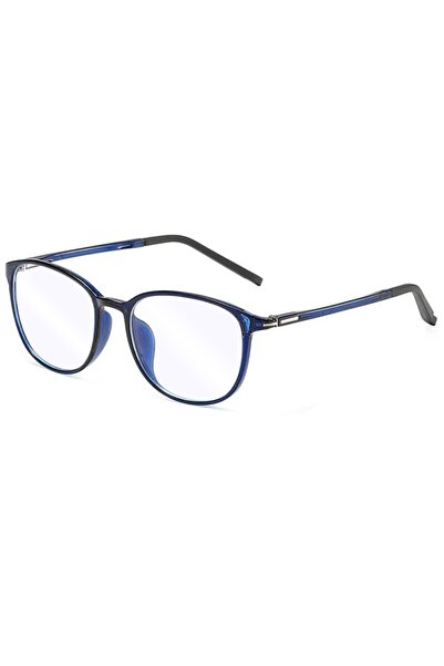 SKYDDAR INNOVATION Ochelari de protecție împotriva luminii albastre unisex/pentru femei, rame metalice, F2822, design modern, set autocolant, albastru