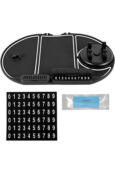 AutoFamily حامل هاتف مغناطيسي للسيارة - حامل لوحة القيادة قابل للتعديل بزاوية...