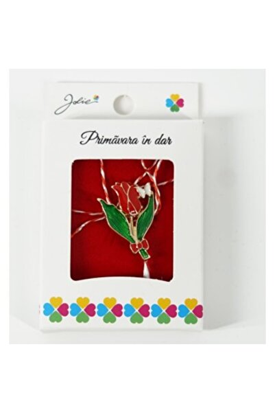 Flippy Martisor Brosa Mica in Cutie, Dimensiune Brosa 2.5-3 cm, Material Meta...