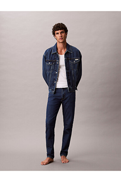 Calvin Klein Erkek Mavi Jean