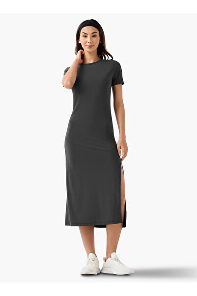 Adot فستان طويل بتفاصيل شق