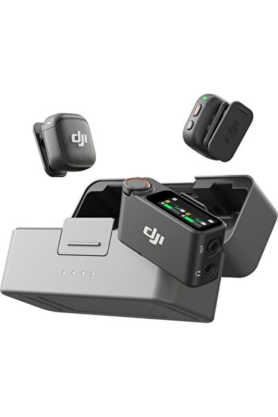 DJI Mic 3 (2 Tx + 1 Rx + Charging Case)