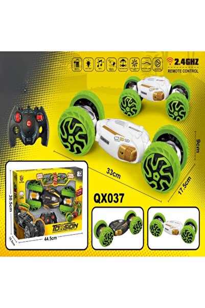 Toysea Torsion RC Drift Stunt Car 4WD, 360° Flip, High Speed, Deformation, Rechargeable All-Terrain Toy