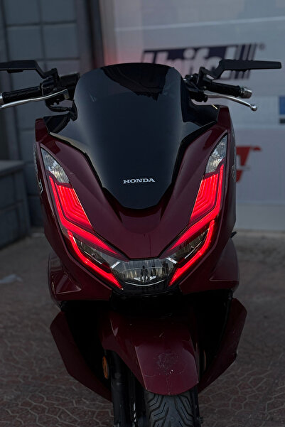 Banxtre Honda PCX için Kalın Full Kaplamalı Far Tasarım Film Sticker Seti (2021-2022-2023-2024 Model)