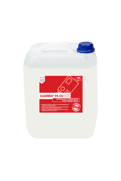 Chemstal Dezincrustant cu actiune rapida pentru centrale termice, Cleanex Fe-Cu Plus, 10kg