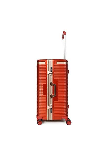 MORANO Modern travel bag made of polycarbonate material, 2 pieces (26/20 Inch)