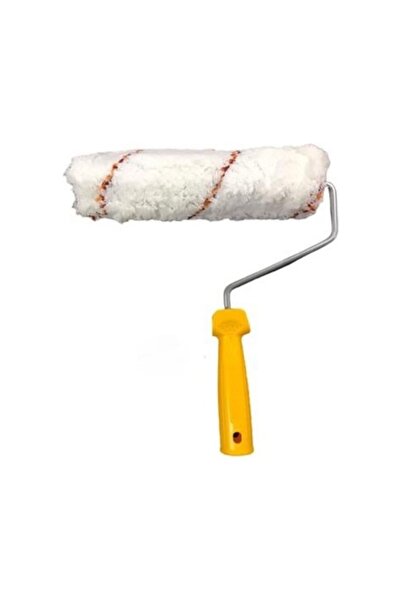 Master Feathered Plastic Satin Paint Roller for Wall Paint - 20 cm Handle Can Be Attached