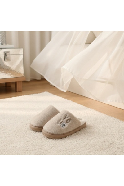 OEM Fluffy, warm and relaxing slippers for women, L707