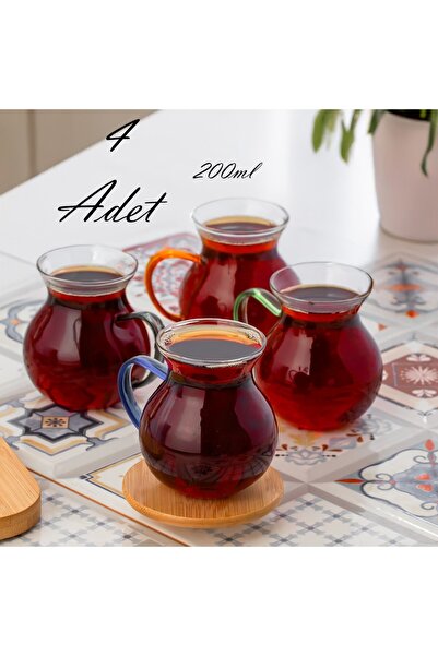 BEYAL HOME Ehli Keyif Cam Çay Bardağı