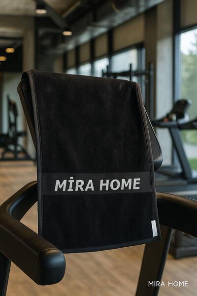 Mira Home Спортна фитнес кърпа 30x100 см 100% памук мека Мира