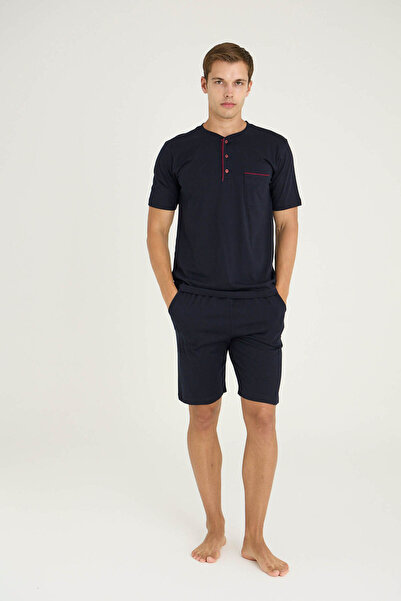 KLY New Season Summer Button Collar Luxury Design Pajama Set