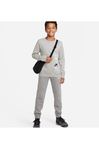 Nike Sportswear Pullover Children's Gray Sweatshirt