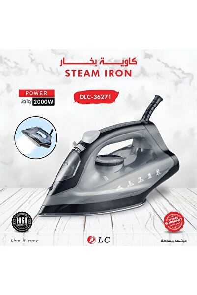 DLC DLC-36271 Professional Steam Iron, 2000 Watts