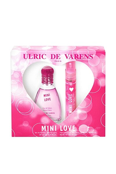 Ulric De Varens Mini Love Set, Women: Eau de Parfum 25 ml + Eau de Parfum 20 ml