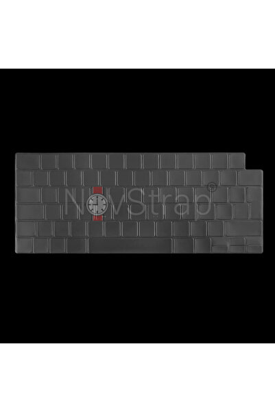 NovStrap Turkish Q Keyboard Protective Clear Case Compatible with Apple MacBook Pro 14 Inch M5 Chip A3434