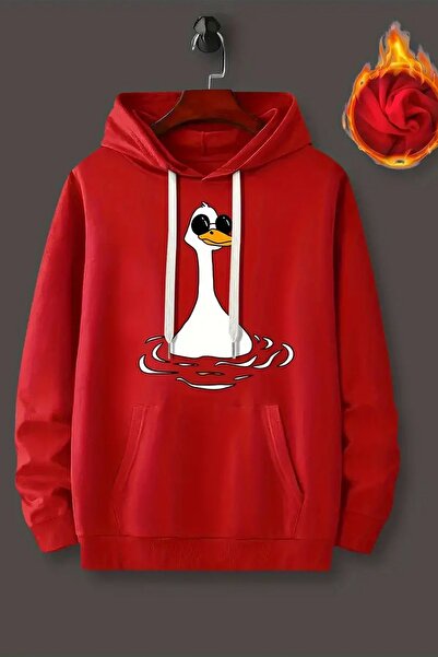 trendypassion Rață cu imprimeu supradimensionat Swea tricou