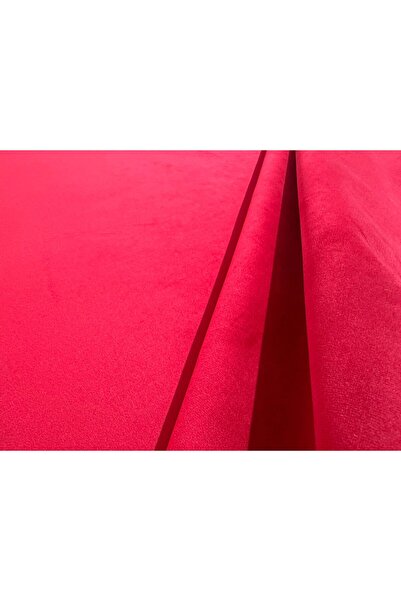 OEG Velvet fabric, red, LUKAS FLX 112, ideal material for furniture upholstery and decorations