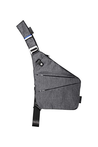 lnkoo Gray Crossbody Shoulder Bag