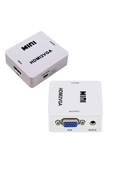 Leonpro HDMI to Vga+Audio Converter with Switcher for Hdtv Projector HDMI 2 Vga Converter