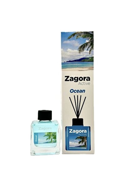 ZAGORA Odorizant de cameră cu bețișoare, parfum oceanic, 120 ml