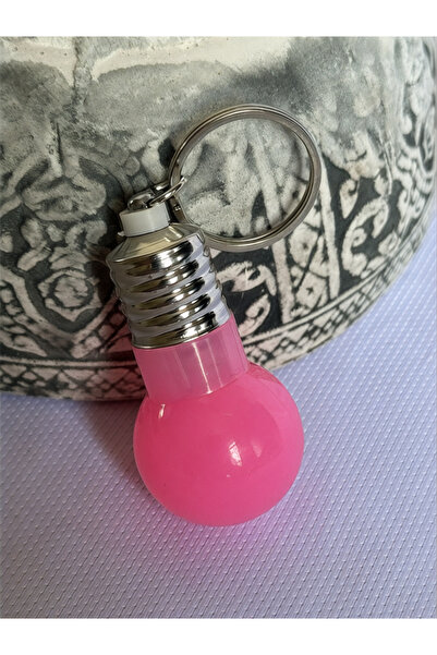 anahtarlık evreni Light Bulb Design Decorative Keychain – Metal Body, Glossy ...