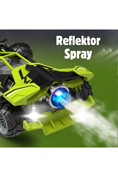 woopie RC Car with LED Lights – 2.4GHz Fast Racing Vehicle with Jet Steam Effect