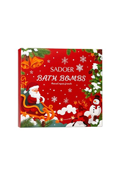 SADOER Effervescent Bath Bombs – Christmas Edition